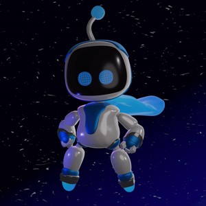 ASTRO FROM ASTRO BOT / ASTRO'S PLAYROOM ( 3MF MULTICOLOR FILES FOR AMS INCLUDED ) | PLAY STATION 5 ROBO MASCOT / PET