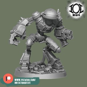 WRECKERBOT - POST APOCALYPTIC MODULAR ROBOT