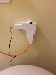 Litter-Robot 3 Power Plug Extension Mount/Holder