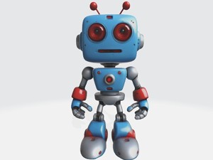 Cartoon robot