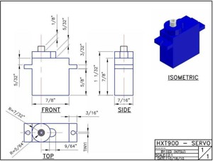 HTX900 SERVO MOCKUP