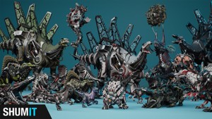 Sci-Fi Dinosaurs Pack