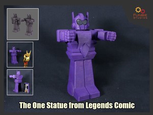 The One Statue from Transformers Legends Comics