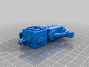 Figura de accion de Robot Chico Maker