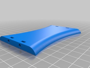 B-Robot Top Shelf with Tie Wrap Channels