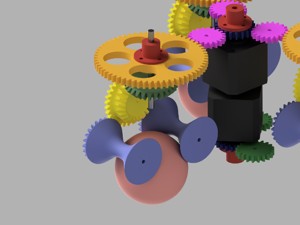 synchro robot drive