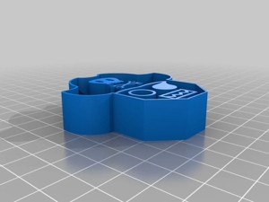 Robot Pirate MBHS 4160 Cookie Cutter