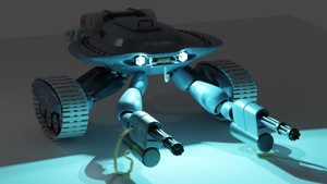 Crab 3d Model 2D Design by unknown artist