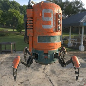Spider Bot with four robotic Limbs