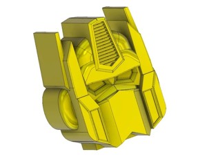 Lego Man Roll Holder : Head Robot