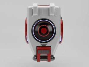 Patrol Drone scifi 3D model