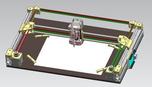 DIY DAYU corexy Drawing Robot ，Writing machine