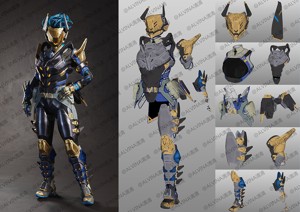 APEX Legend VoidShifter Wraith Armor - DIY Cosplay Pepakura Foam