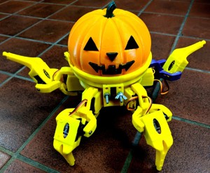 Vorpal Hexapod Halloween Pumpkin Head