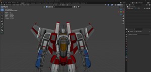 Starscream BBM 3d model