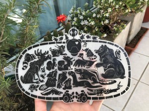 The Wild Robot Wall Plaque