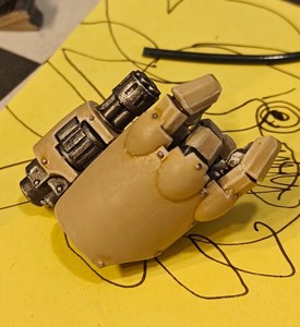 STOMPY ROBOT SHOWING THE LOVE FOR THE DEVIL