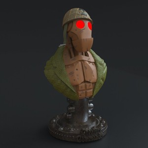 G I ROBOT from Creatures Commandos fanart