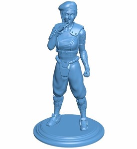 Japanese female robot police officer