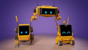 Cute Set of Robots