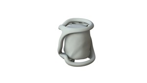 SciFi Shape Object Low Poly 41