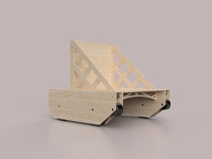 Laser cut Vex chassis