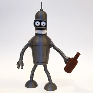 Simonarri's "Bender articulated" (Eyes, mouth and Torso Remix)