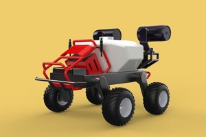 VEHICLE SPRAYER AUTONOMOUS UNMANNED ROBOT TRACTOR GROUND FIELD