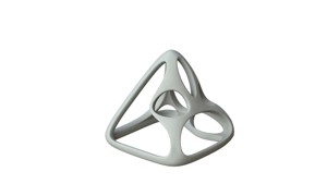 SciFi Cube Object No 57721 Low Poly Shape