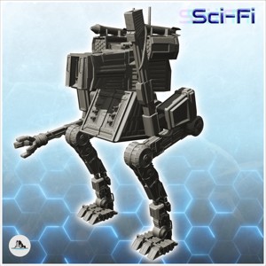 PHYDON COMBAT ROBOT (12) - FUTURE SCI-FI SF POST APOCALYPTIC TABLETOP SCIFI