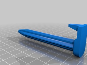 Peg for robot lawn mower wire