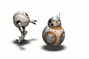 BB8 and Giru- Sérgio CAD ...