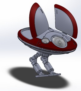LO-LA59 Obi-wan Leia Droid Static