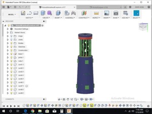 3 DOF Paracord Robotic ForeArm