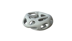 SciFi Cube Object No 66284 Low Poly Shape