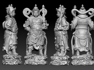 Skanda 1 china 3d model