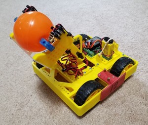 YellowBot_02: A robot for MiniFRC 2019