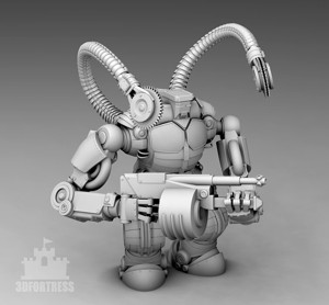  A robot with a tommigan