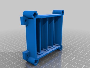 BATTERY CASE STORAGE BOX HOLDER WITH WIRE LEADS FOR 4 X AA