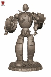 LAPUTA- Castle in the Sky  stl  3d file