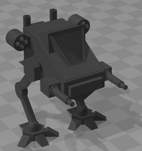 Bipedal Combat Mech