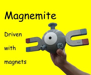 Magnemite - Driven with magnets