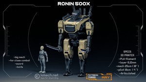 Ronin 500X Mech Samurai