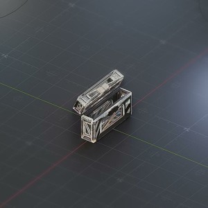 Sci-Fi Crate Box Container  Sci Fi  Object Space  028