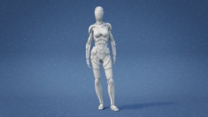 Cyborg Character
