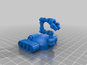 MK II Demolitions Robot Minelayer Droid Danger Vacuum Miniature Wargame Star Wars Stargrave 5 Parsecs from Home