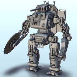 UREN COMBAT ROBOT (25) - BATTLETECH MECHWARRIOR SCIFI SCIENCE FICTION SF WARHORDES GRIMDARK CONFRONTATION