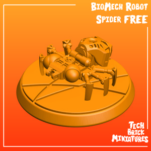BIOMECH ROBOT ISLAND SPIDER FREE
