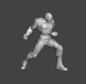 IRON MAN UNIBEAM MINIATURE MODEL SCIFI GAMES RPG DND