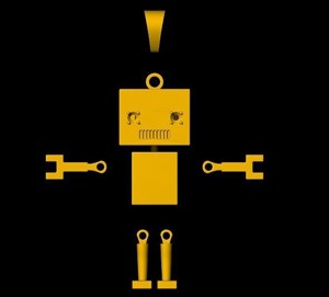 robot pendant 3dm file
